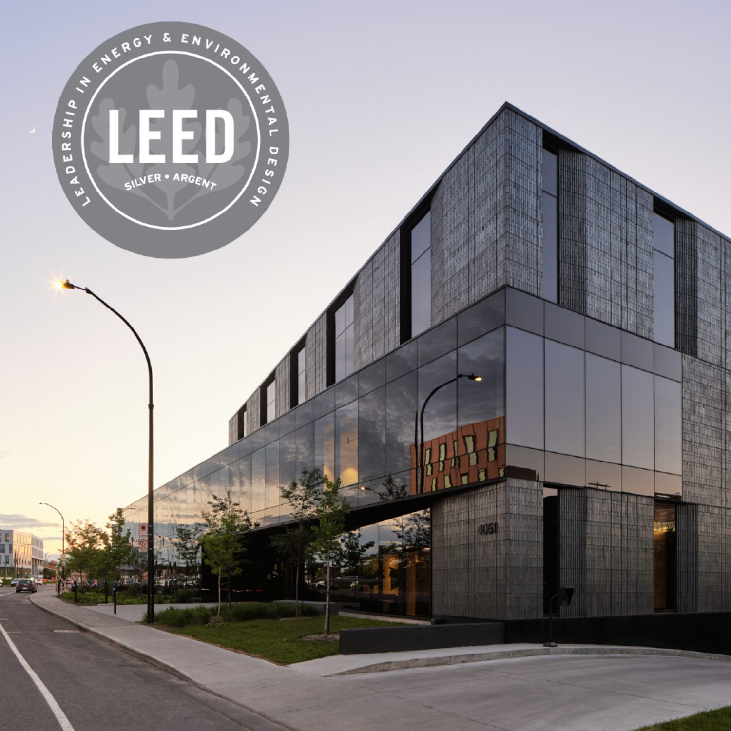 Une certification LEED-Argent pour l'édifice lg2!