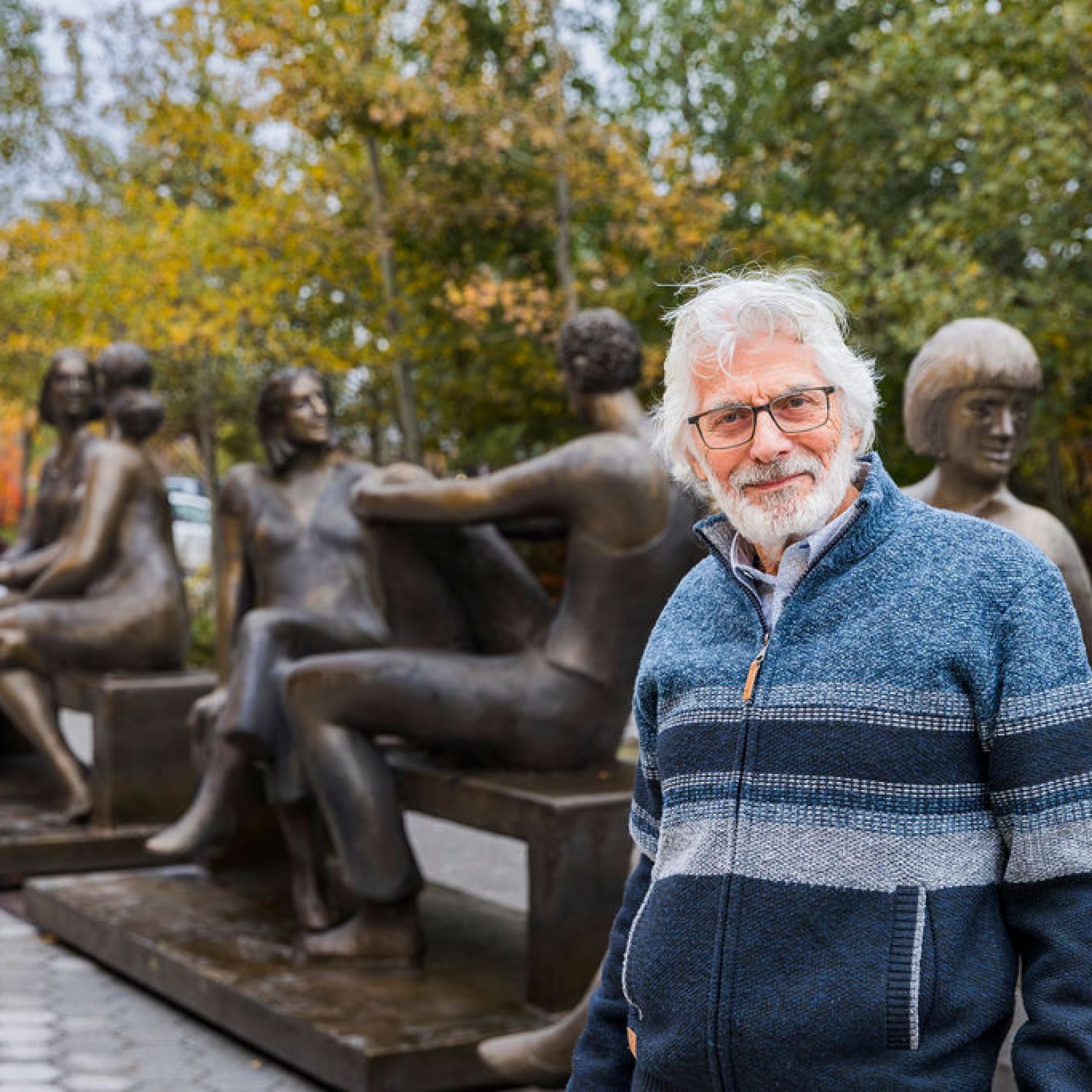 Le Technopôle Angus et la Caisse d’économie solidaire Desjardins inaugurent une œuvre du sculpteur Roger Langevin