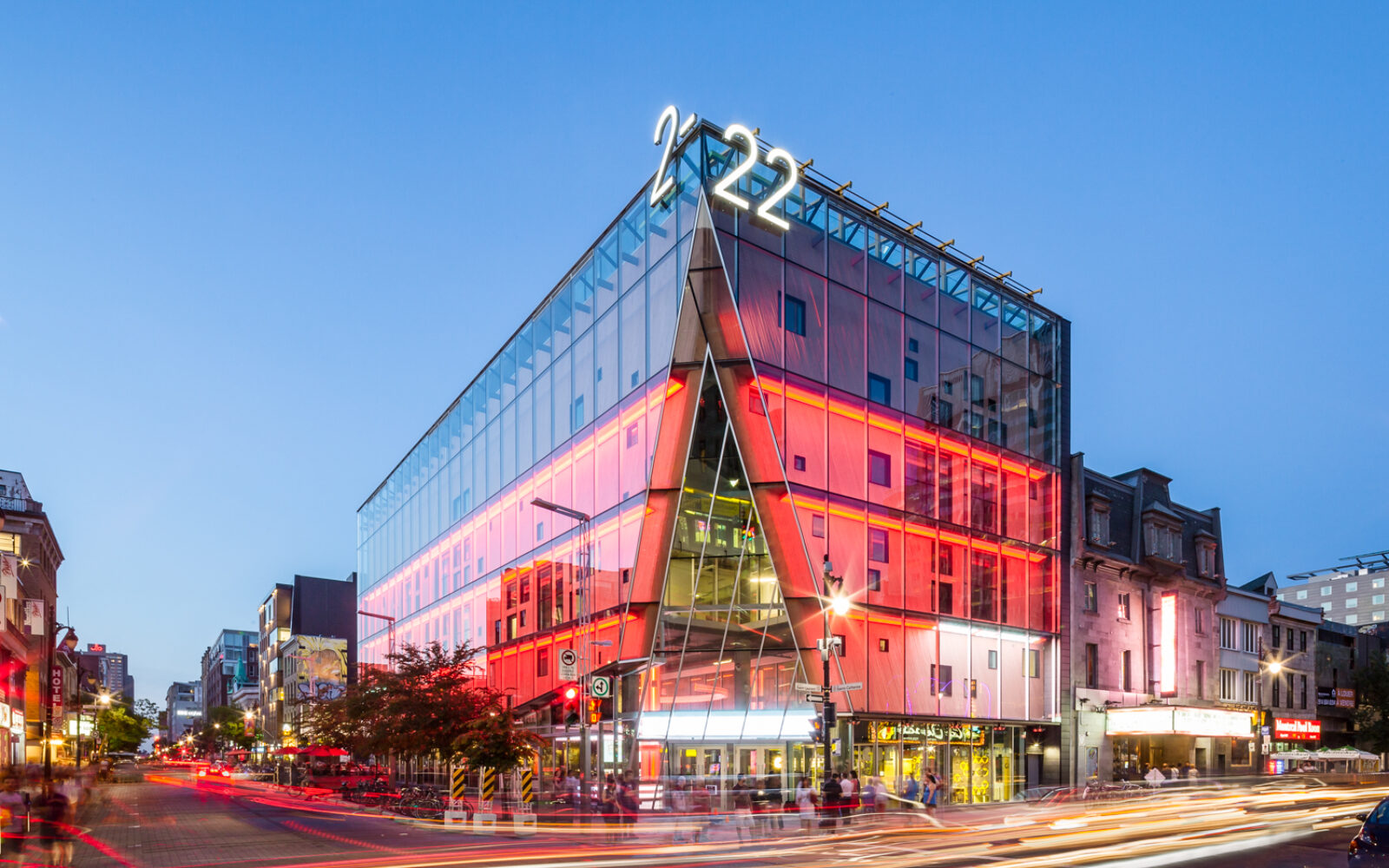 2 22 Vue extérieure Soir